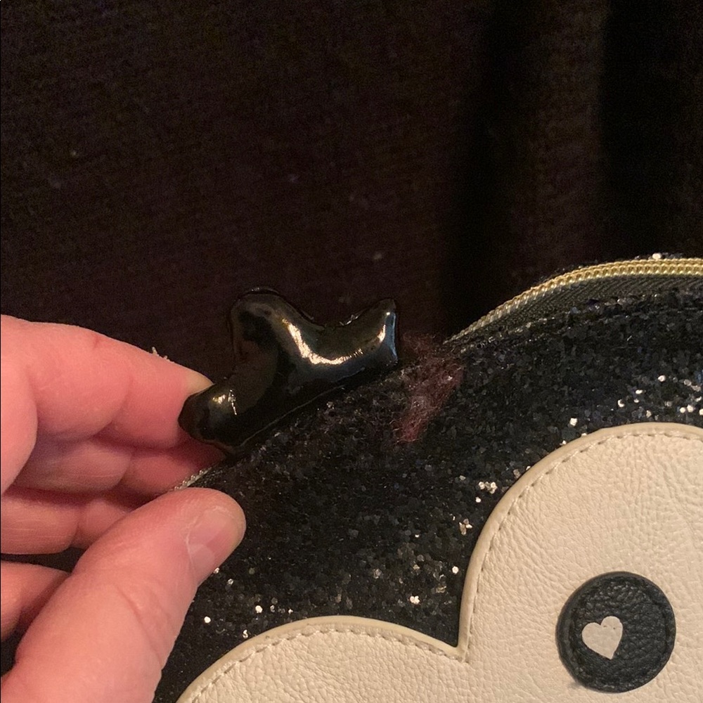 Betsey Johnson Black and White Penguin Bag - Picture 5 of 7